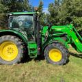 JD 6125R cw '22' JD 623M Loader - 6206hrs