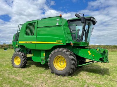 JD C670i - Only 1602 Drum Hrs!